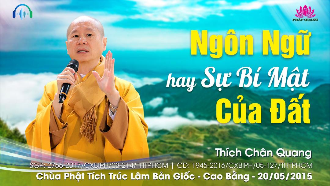 NGÔN NGỮ HAY SỰ BÍ MẬT CỦA ĐẤT