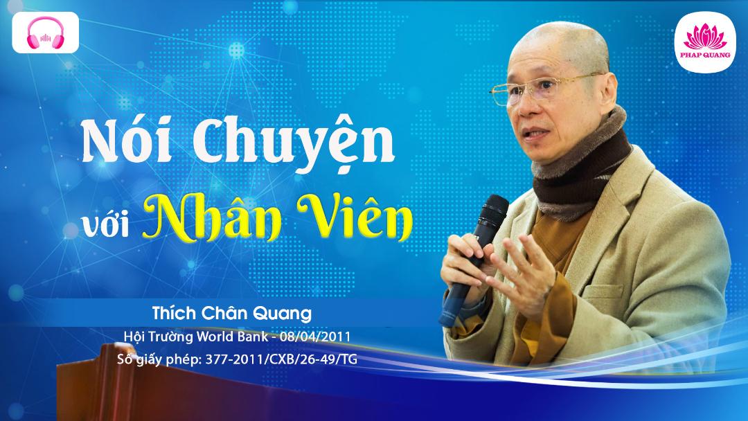 Nói Chuyện Với Nhân Viên Ngân Hàng Thế Giới