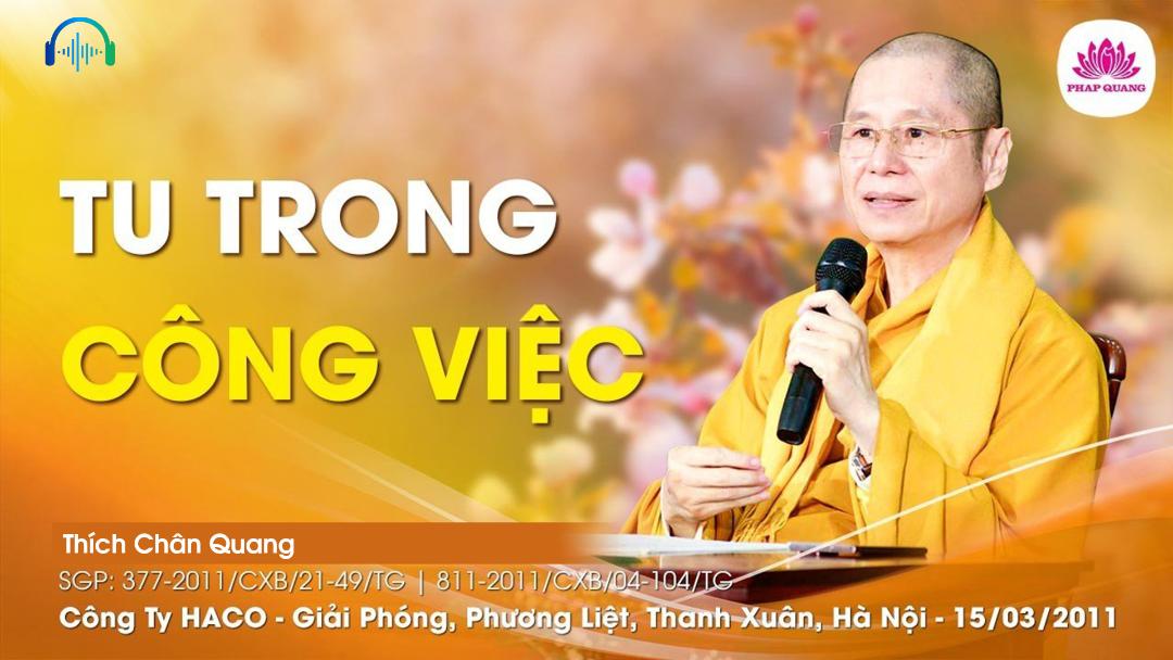 Tu Trong Công Việc