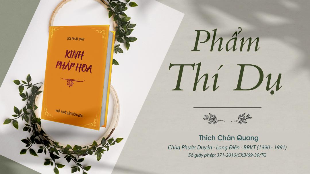 03 Phẩm Thí Dụ