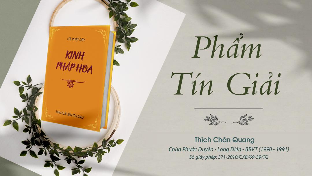 04 Phẩm Tín Giải