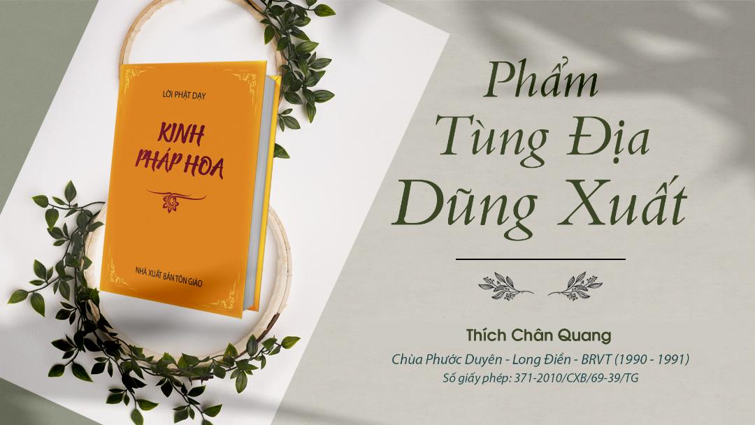 15 Phẩm Tùng Địa Dũng Xuất