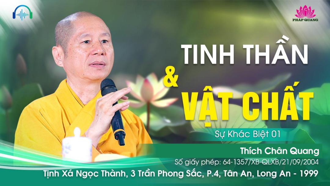 01 Tinh Thần Và Vật Chất