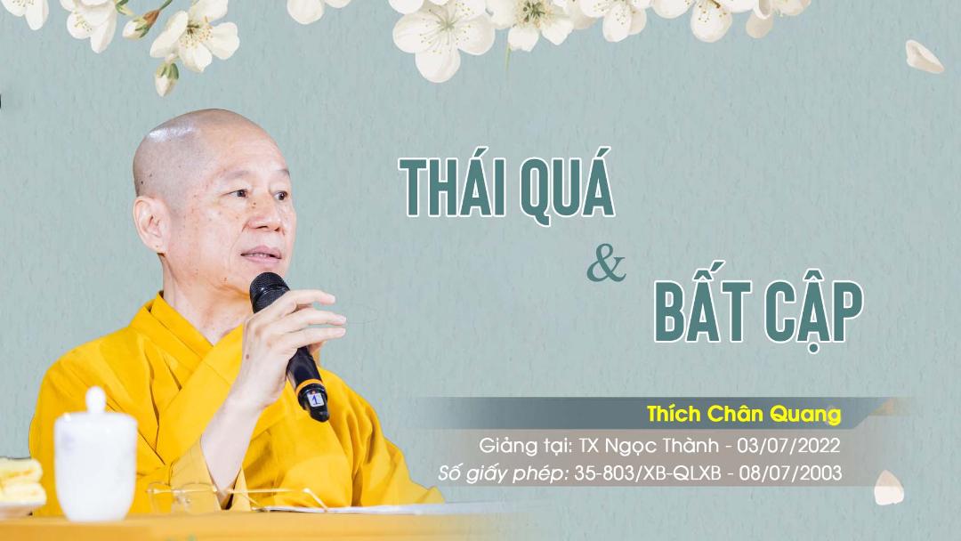 29 Thái Quá Và Bất Cập