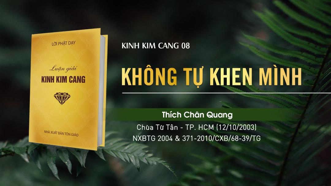 08 Không Tự Khen Mình