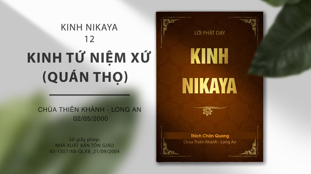 12 Kinh Tứ Niệm Xứ (Quán Thọ)