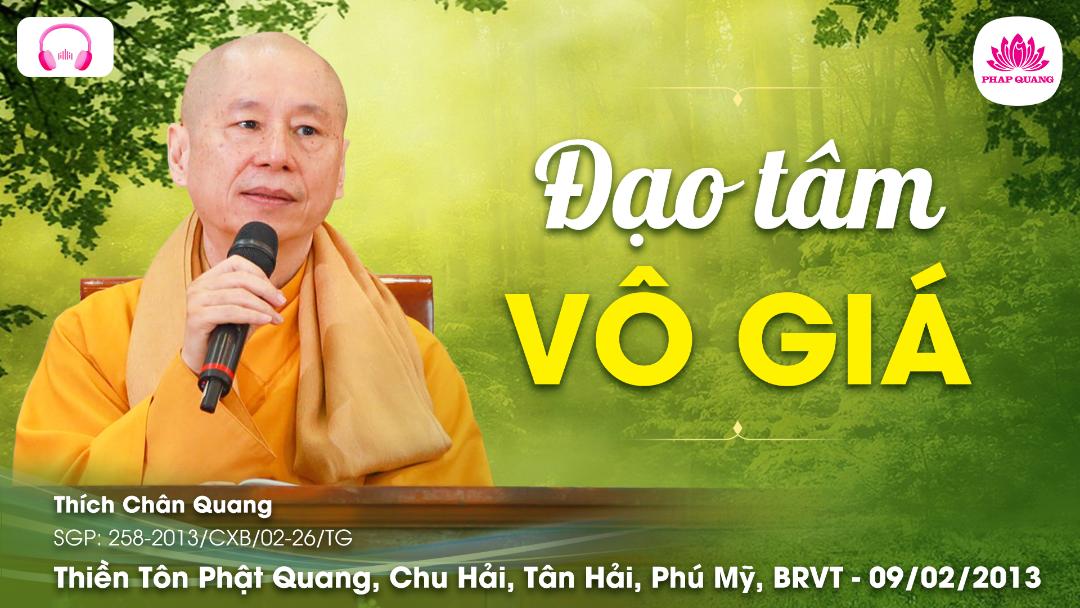 Đạo Tâm Vô Giá