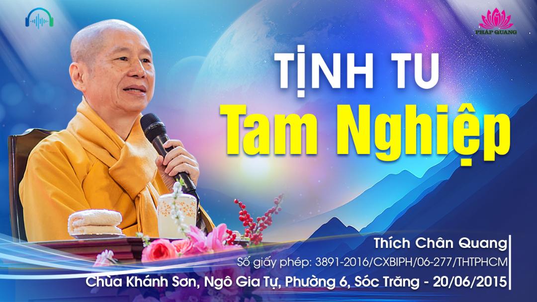 Tịnh Tu Tam Nghiệp
