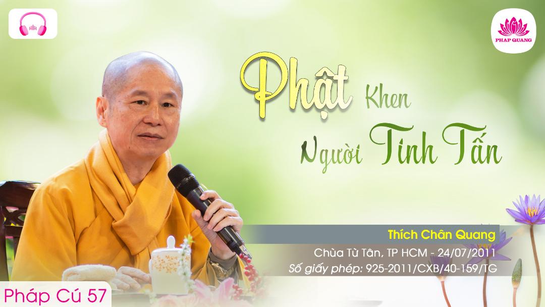 57 Phật Khen Người Tinh Tấn