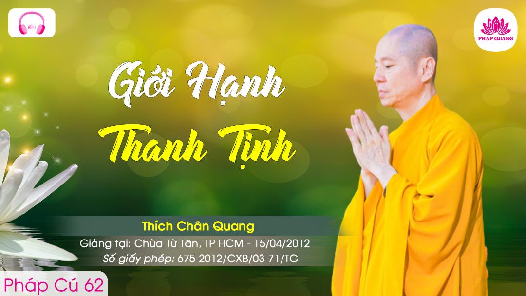 62 Giới Hạnh Thanh Tịnh