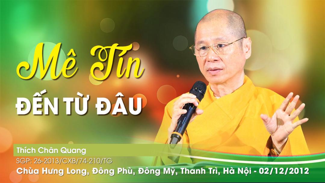 Mê Tín Đến Từ Đâu