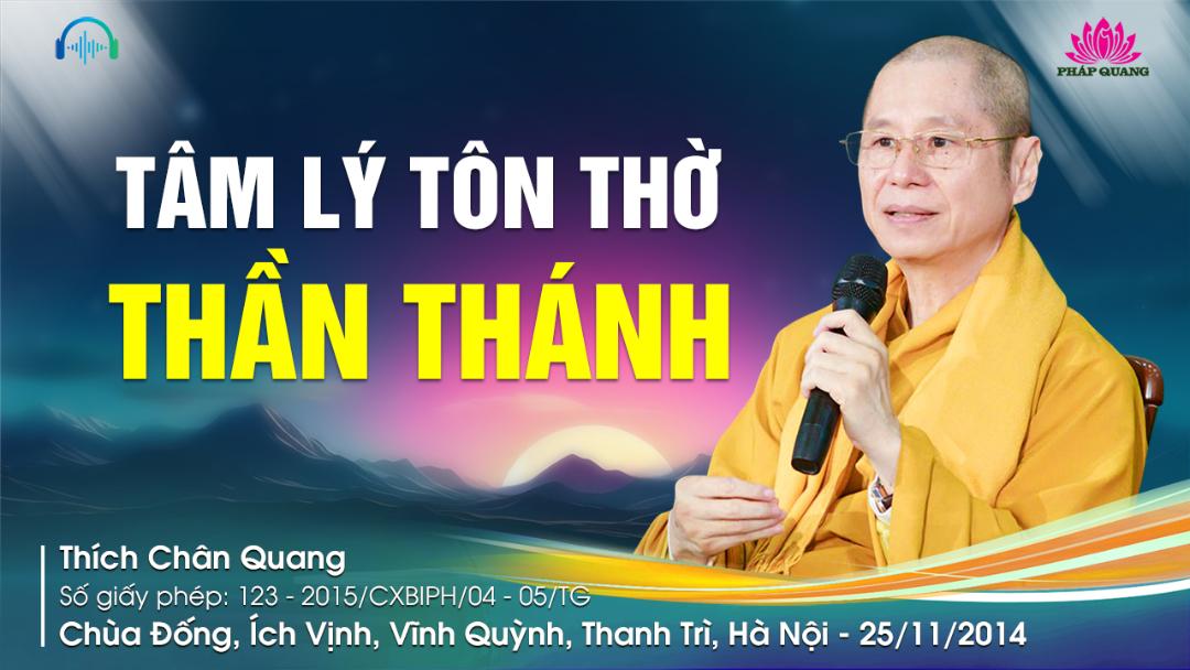 Tâm Lý Tôn Thờ Thần Thánh
