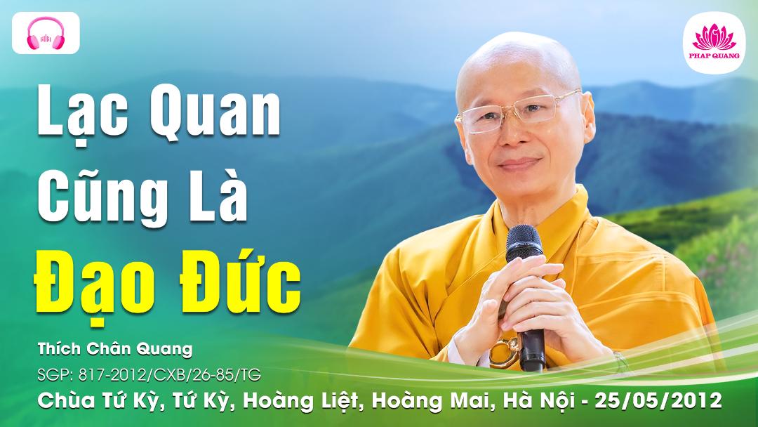 Lạc Quan Cũng Là Đạo Đức