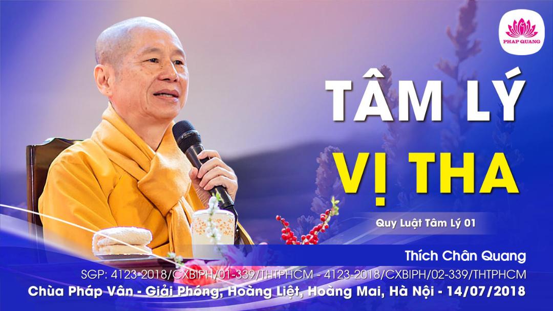 01 Tâm Lý Vị Tha