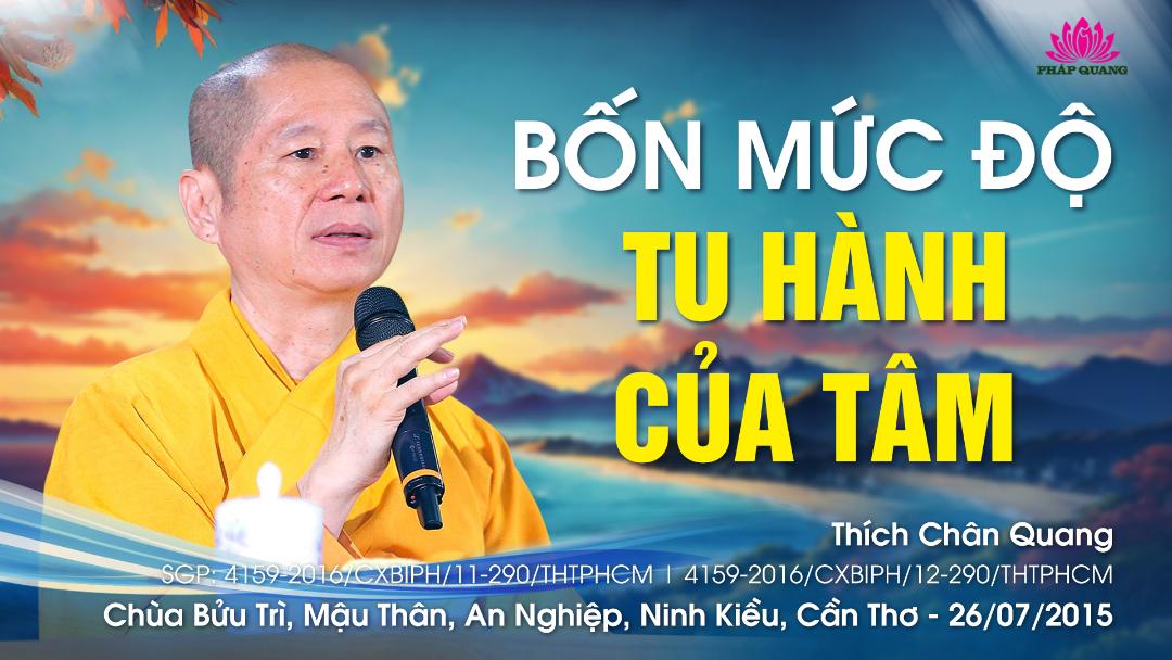 Bốn Mức Độ Tu Hành Của Tâm