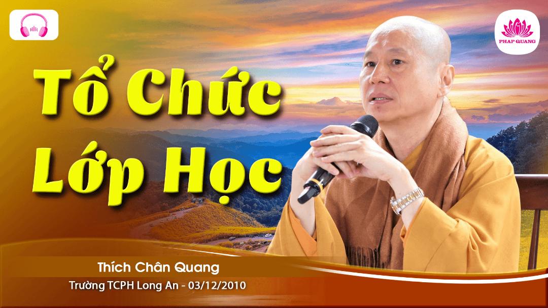 Bài 1 - Tổ Chức Lớp Học