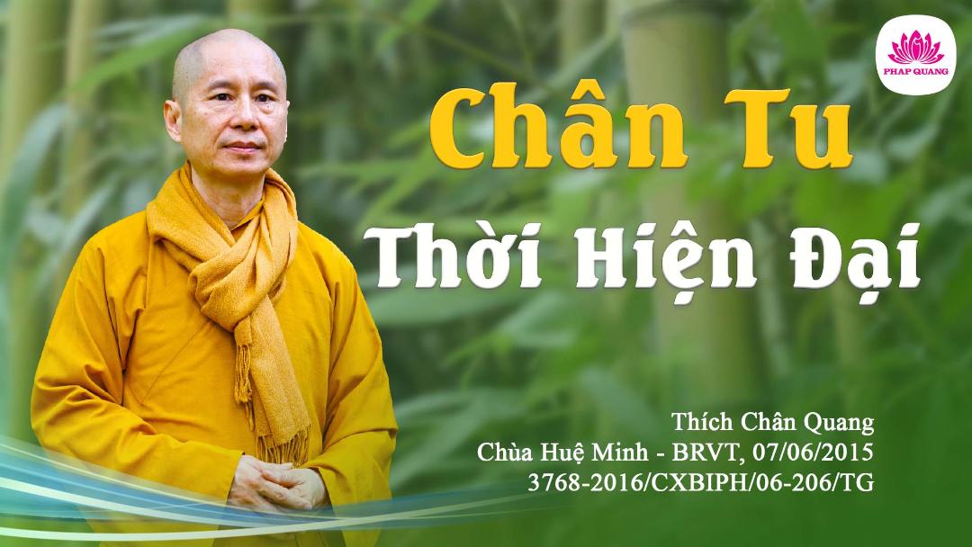 Người Chân Tu Thời Hiện Đại