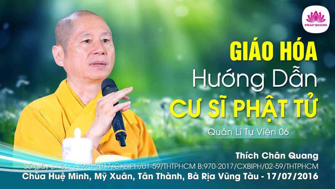 12 Giáo Hoá Hướng Dẫn Cư Sĩ Phật Tử