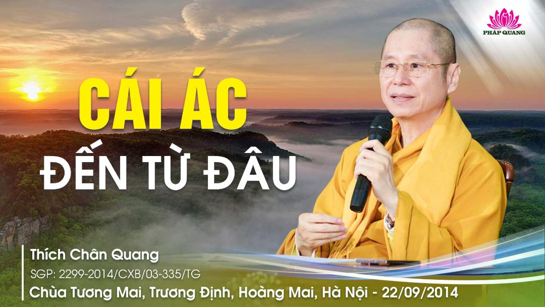 Cái Ác Đến Từ Đâu