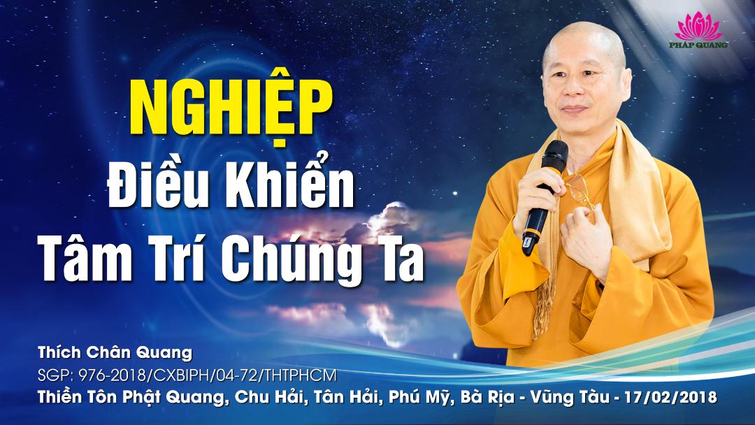 Nghiệp Điều Khiển Tâm Trí Chúng Ta