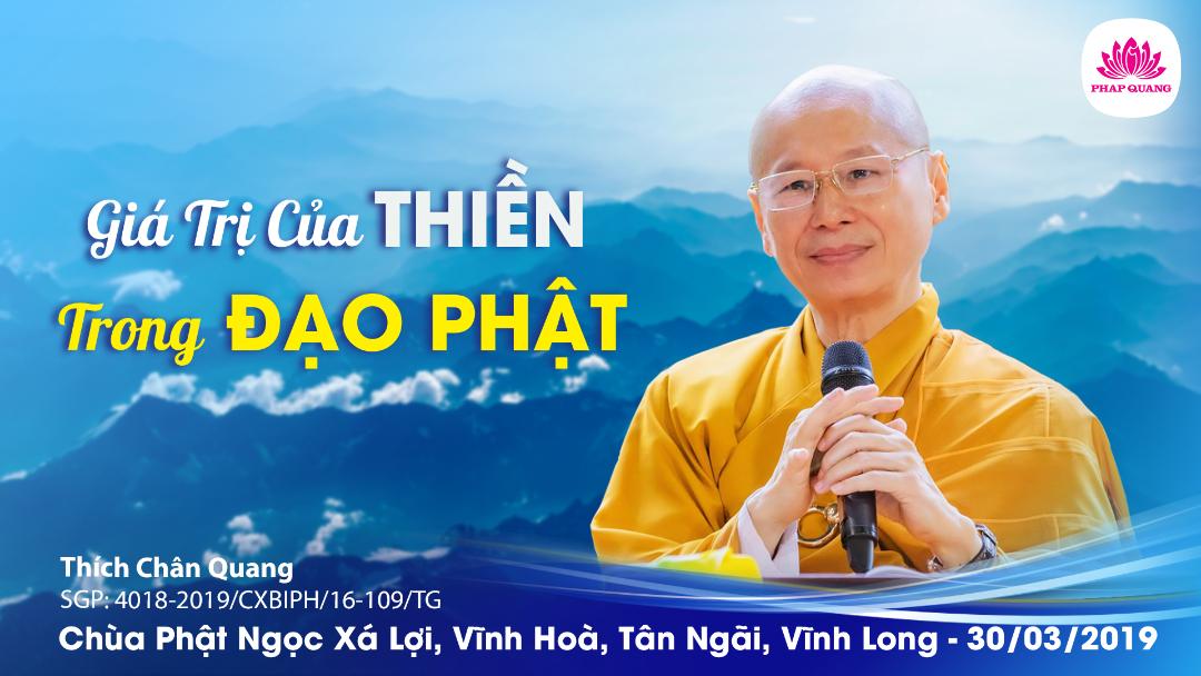 Giá Trị Của Thiền Trong Đạo Phật