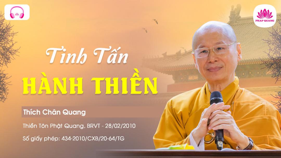 Tinh Tấn Hành Thiền