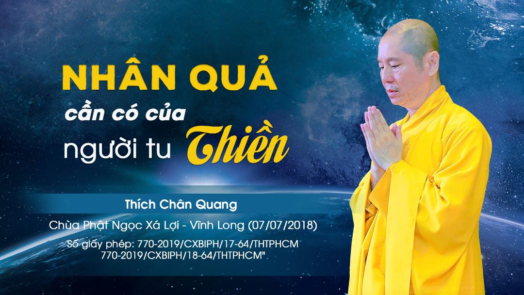 Nhân Quả Cần Có Của Người Tu Thiền