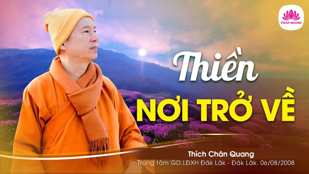 Thiền Là Nơi Trở Về