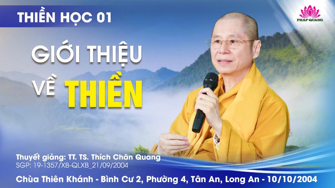 01 Khái Quát Về Thiền