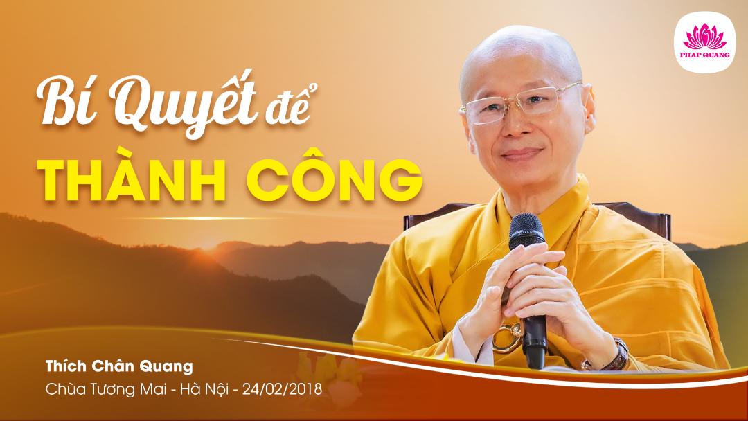 Bí Quyết Để Thành Công