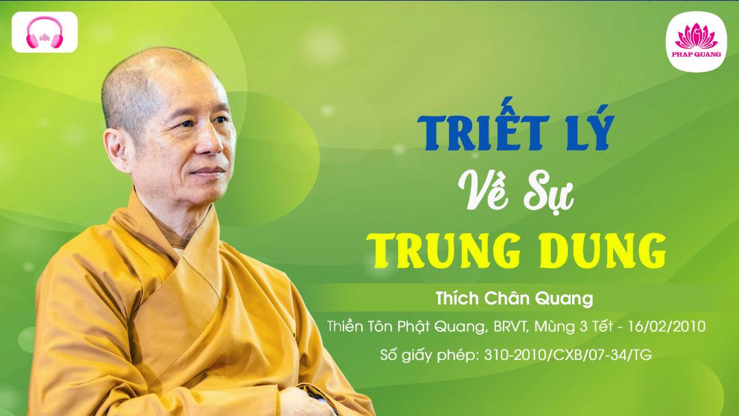 Triết Lý Về Sự Trung Dung