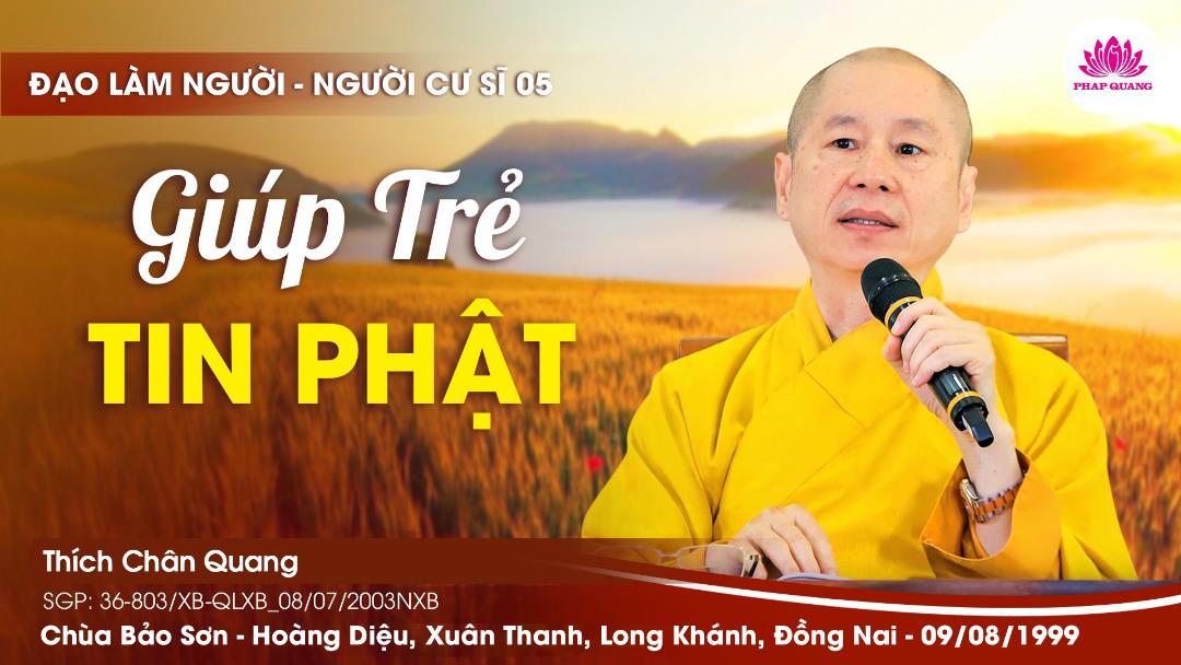 05 Giúp Trẻ Tin Phật