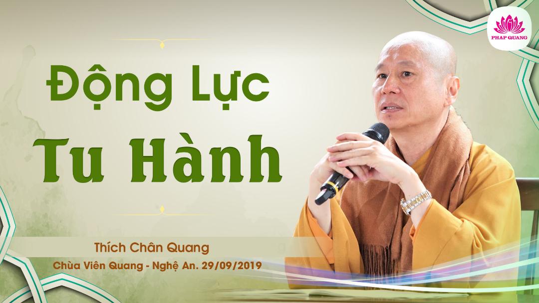Động Lực Để Tu Hành