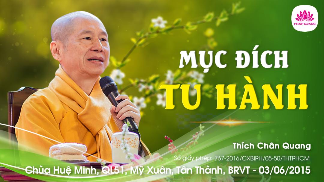 Mục Đích Tu Hành