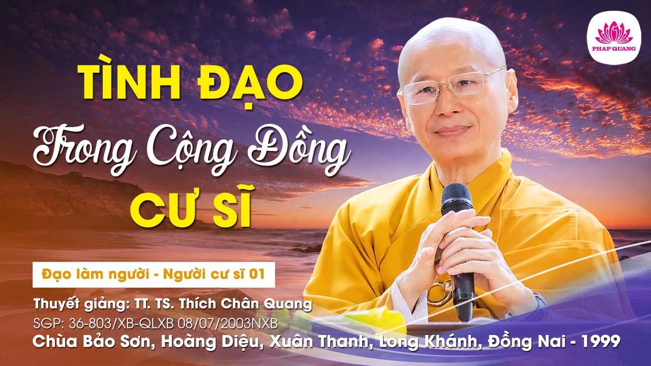 Tình Đạo Trong Cộng Đồng Cư Sĩ