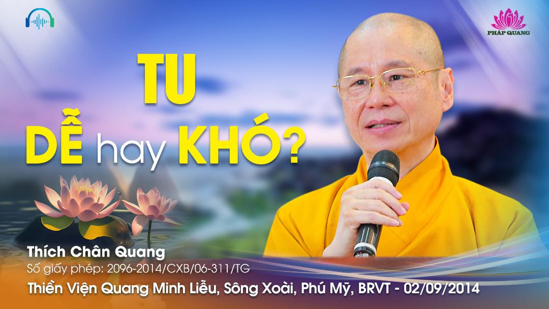 Tu Dễ Hay Khó