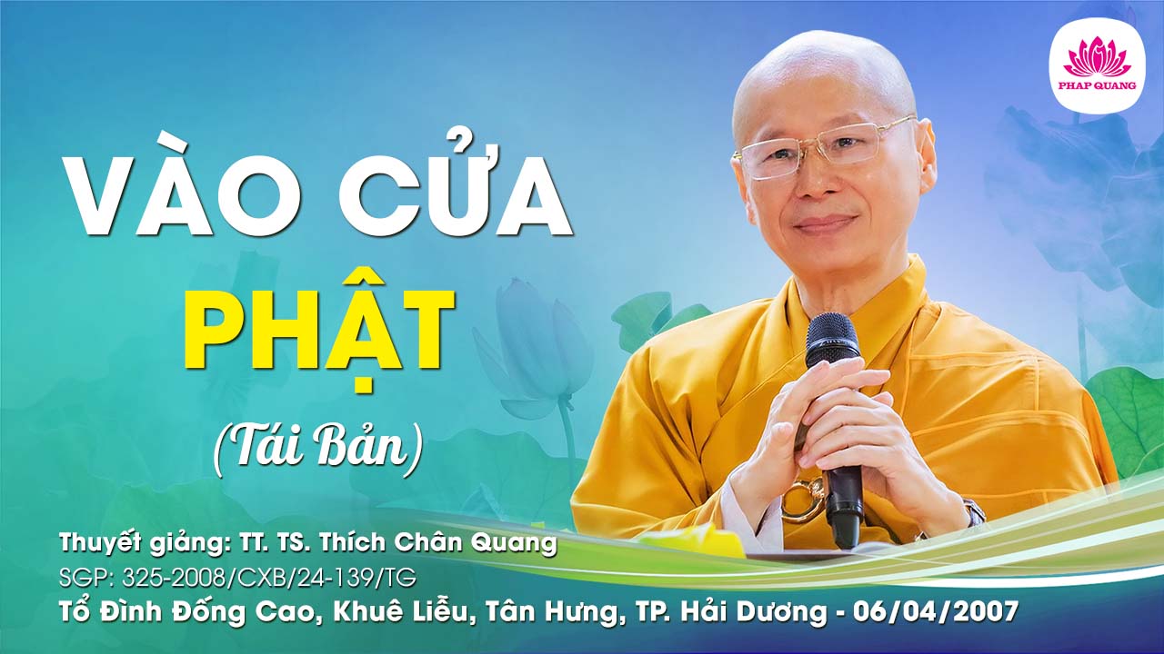 Vào Cửa Phật (tái Bản)