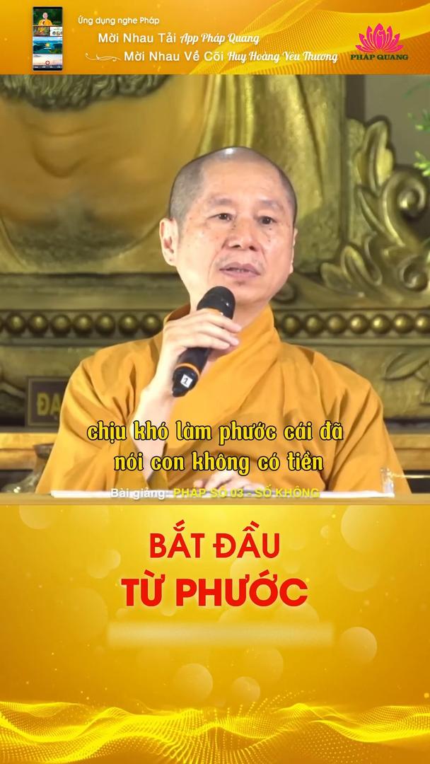 BẮT ĐẦU TỪ PHƯỚC
