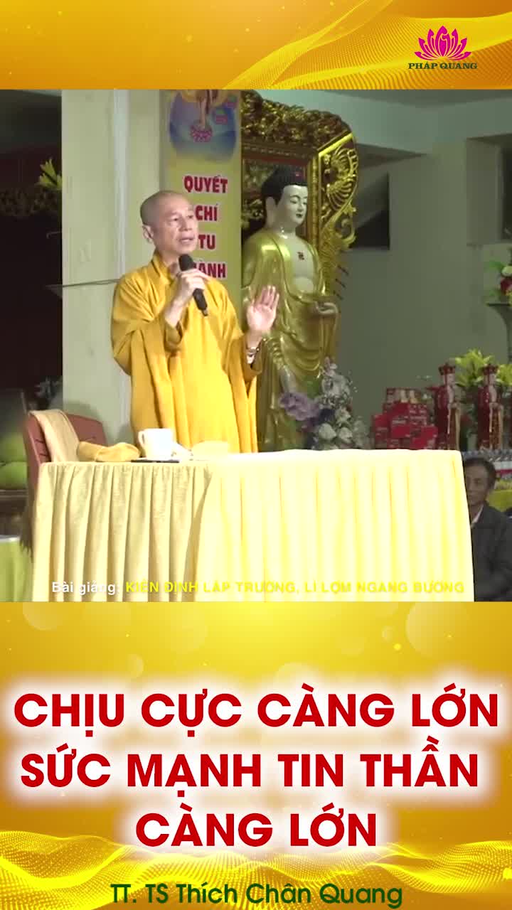 Chịu Cực Càng Lớn Sức Mạnh Tinh Thần Càng Lớn