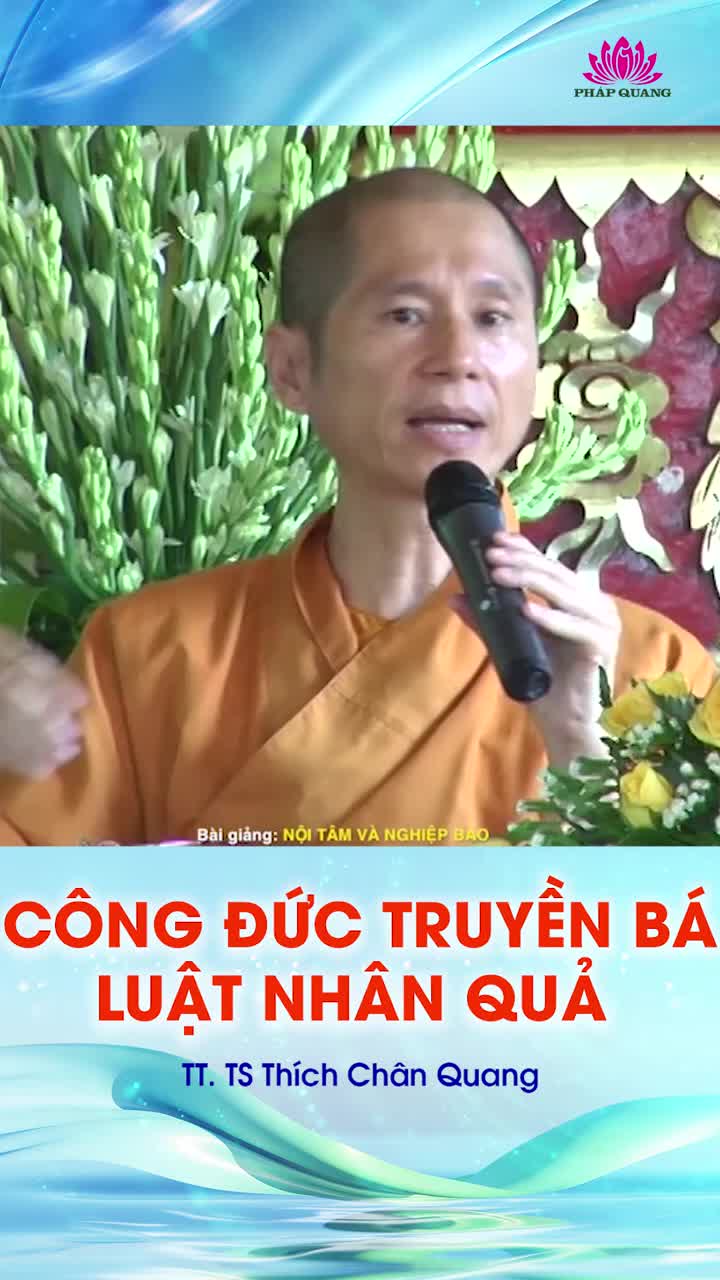 Công Đức Truyền Bá Luật Nhân Quả