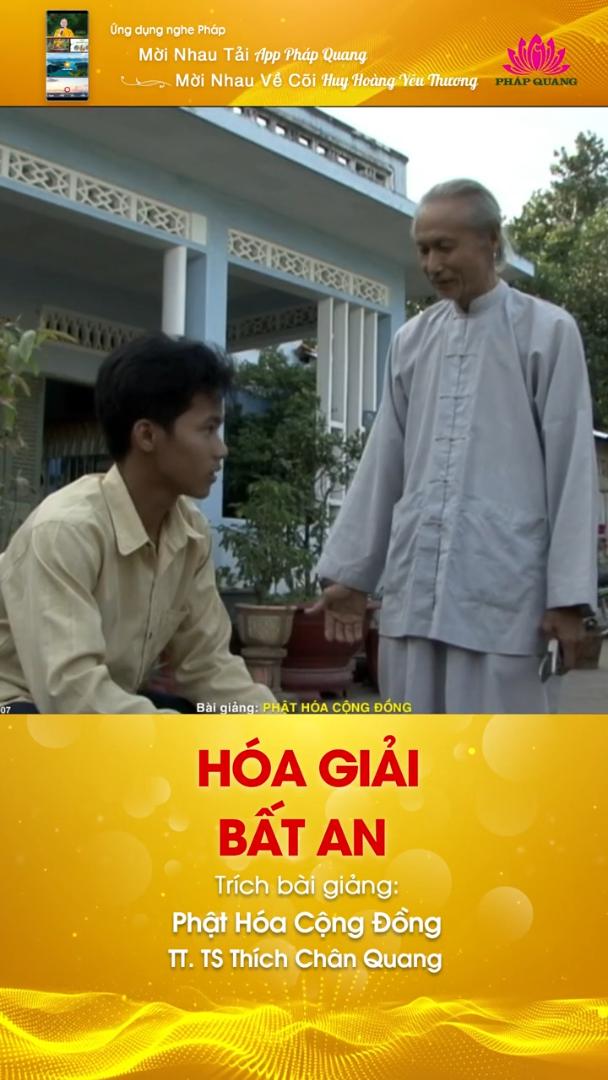 HÓA GIẢI BẤT AN