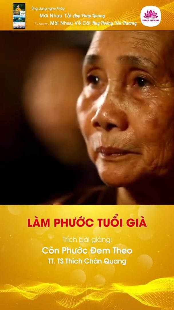 Làm Phước Tuổi Già