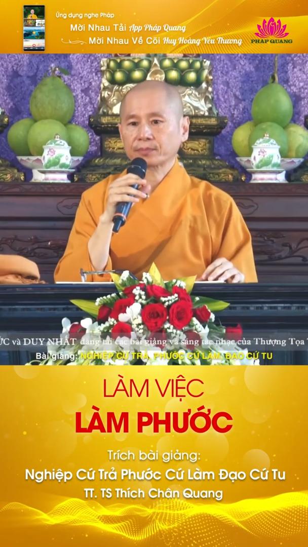 LÀM VIỆC LÀM PHƯỚC