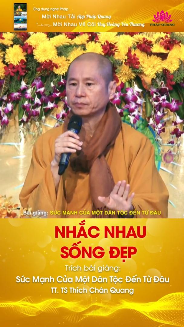 NHẮC NHAU SỐNG ĐẸP