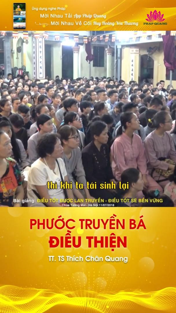 PHƯỚC TRUYỀN BÁ ĐIỀU THIỆN