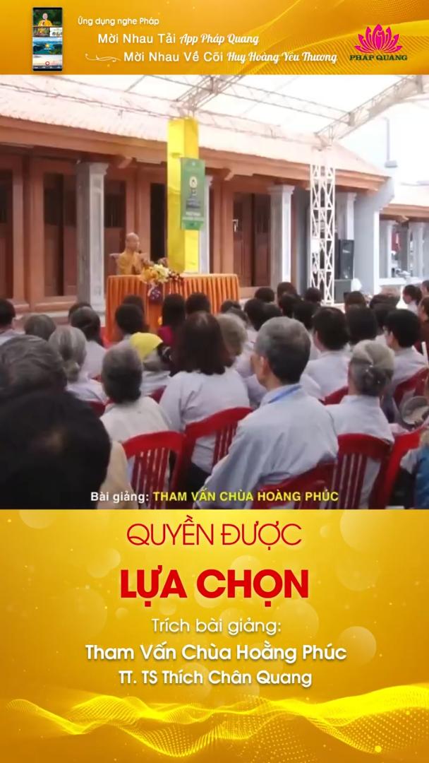 QUYỀN ĐƯỢC LỰA CHỌN