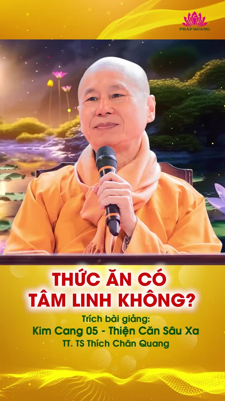 Thức Ăn Có Còn Tâm Linh Không