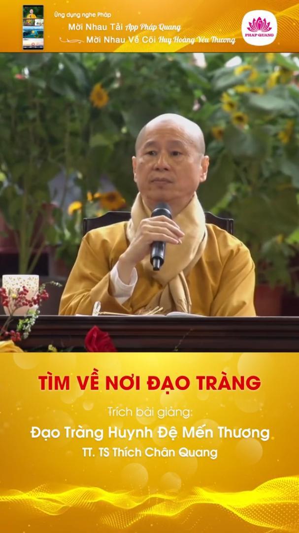 Tìm Về Nơi Đạo Tràng