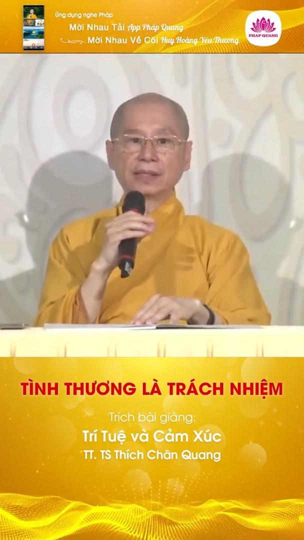 Tình Thương Là Trách Nhiệm