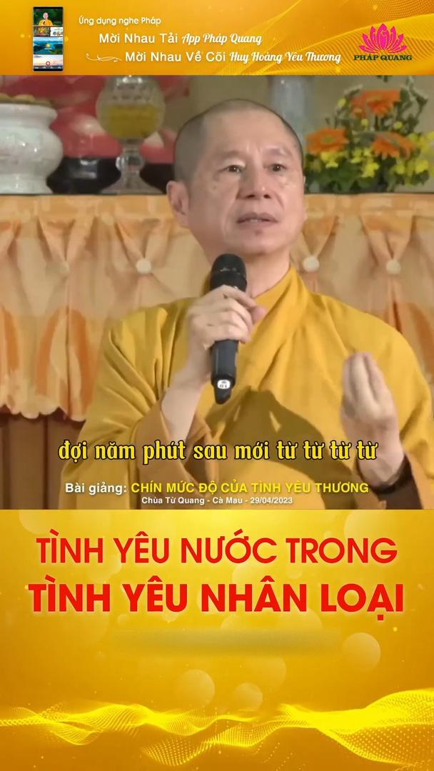 TÌNH YÊU NƯỚC TRONG TÌNH YÊU NHÂN LOẠI